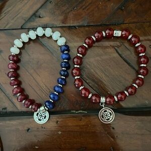 Rustic Cuff Patriotic Bracelet Bundle
